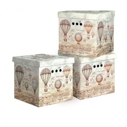 Коробка для хранения Valiant Travelling, складная, 31,5 x 31,5 x 31,5 см